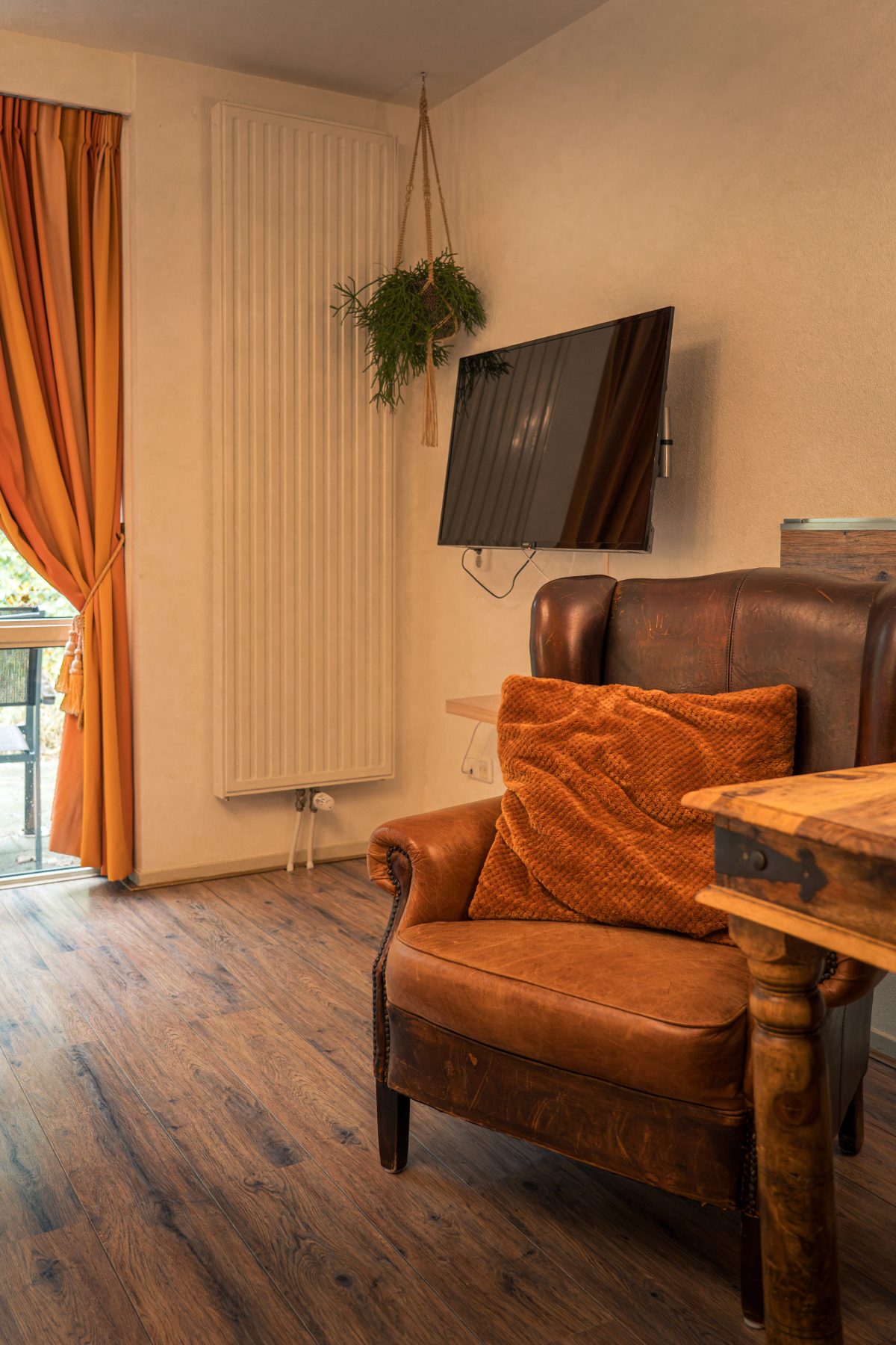Luxe studio van Hotel Bosch Duin Strand met woon- en slaapgedeelte