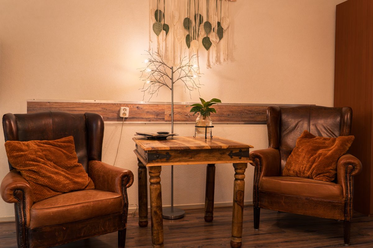 Luxe studio van Hotel Bosch Duin Strand met woon- en slaapgedeelte