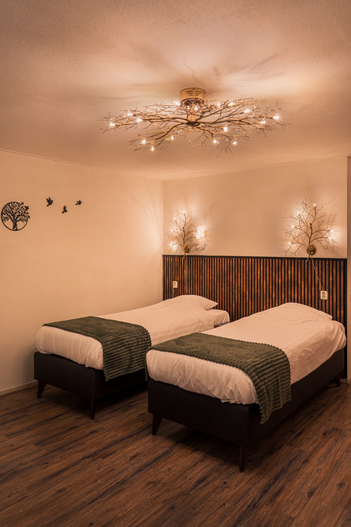 Luxe studio van Hotel Bosch Duin Strand met woon- en slaapgedeelte